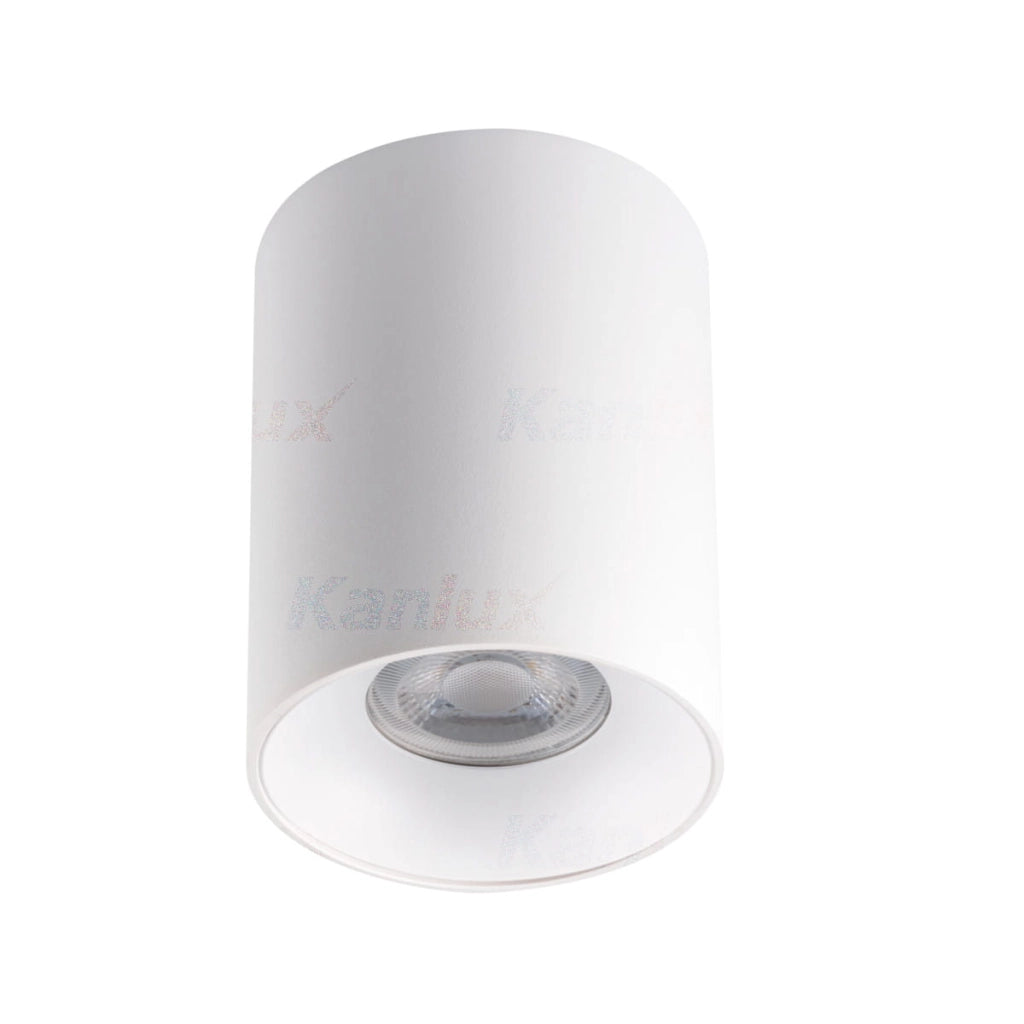 Kanlux Plafoniera RITI tonda bianca GU10 25W IP20 27569