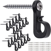 Hanger per lamp da esterno - 20 pezzi - Sicuro e robusto - Adatto per interni ed esterni - Ideale per illuminazione festiva - Adatto per...