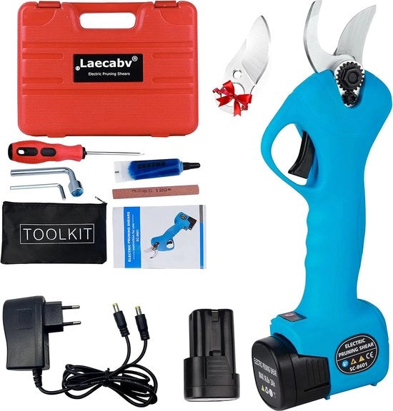 Snoeischaar elettrica con batteria 2000 mAh per la potatura di alberi da frutto e vigneti