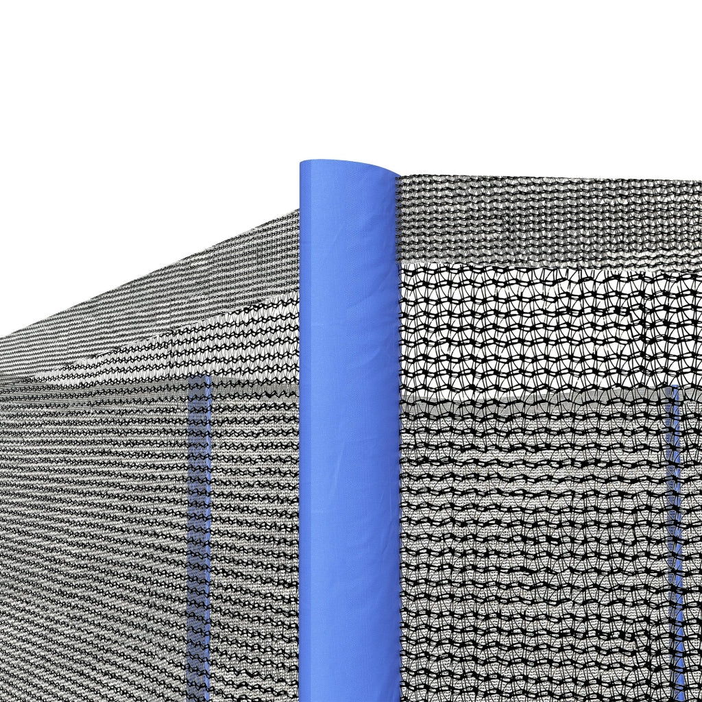 Trampolino Elastico con Rete di Sicurezza ¨C zephmum ¨C Blu e Nero ?305 cm