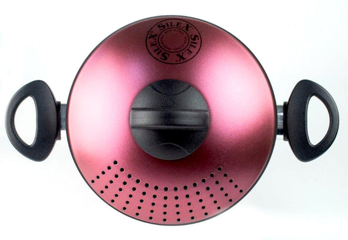 Pentola Pastì in Alluminio Ø 20 cm Antiaderente Induzione Coperchio Colapasta Silex Onion