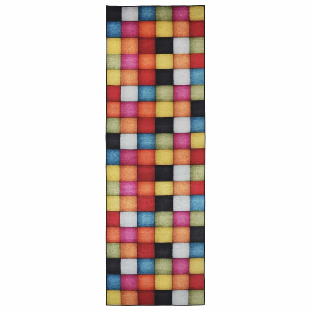 Runner Tappeto LESAKA colorato 100 x 150 cm Velluto diamante 42045352