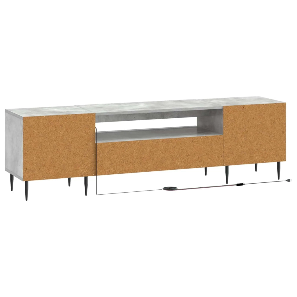 Mobile TV LED Grigio Cemento Legno ingegnerizzato 896908