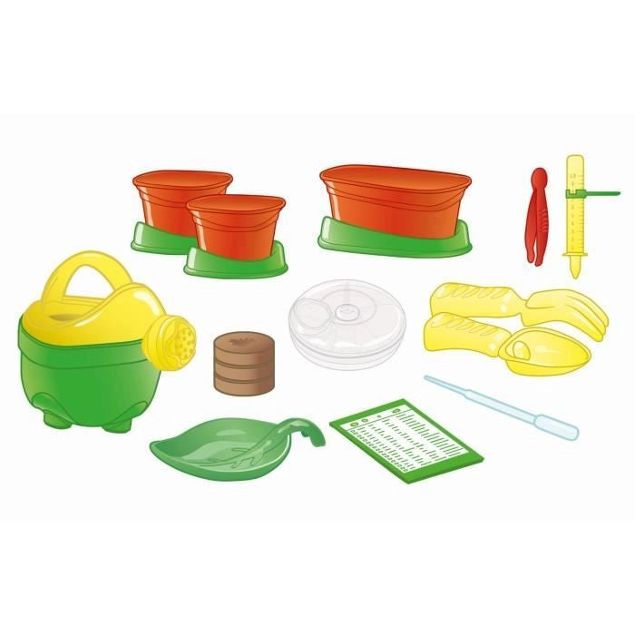 CLEMENTONI - Apprendisti botanici - Scientific box - Scopri il mondo della botanica - Attrezzi da giardinaggio - Dai 5 anni in su