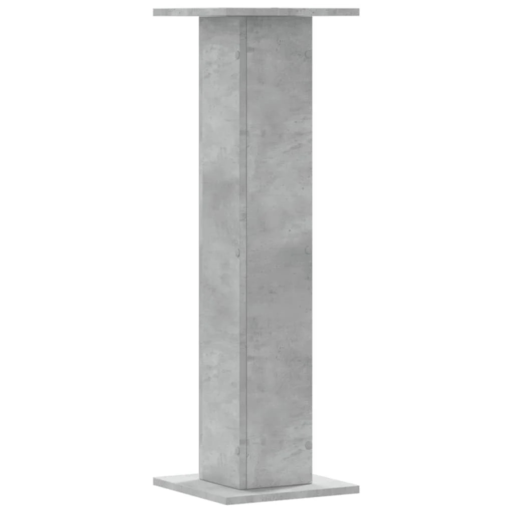 Portavasi mobili per fiori set da 2 legno ingegnerizzato grigio 02_0045327