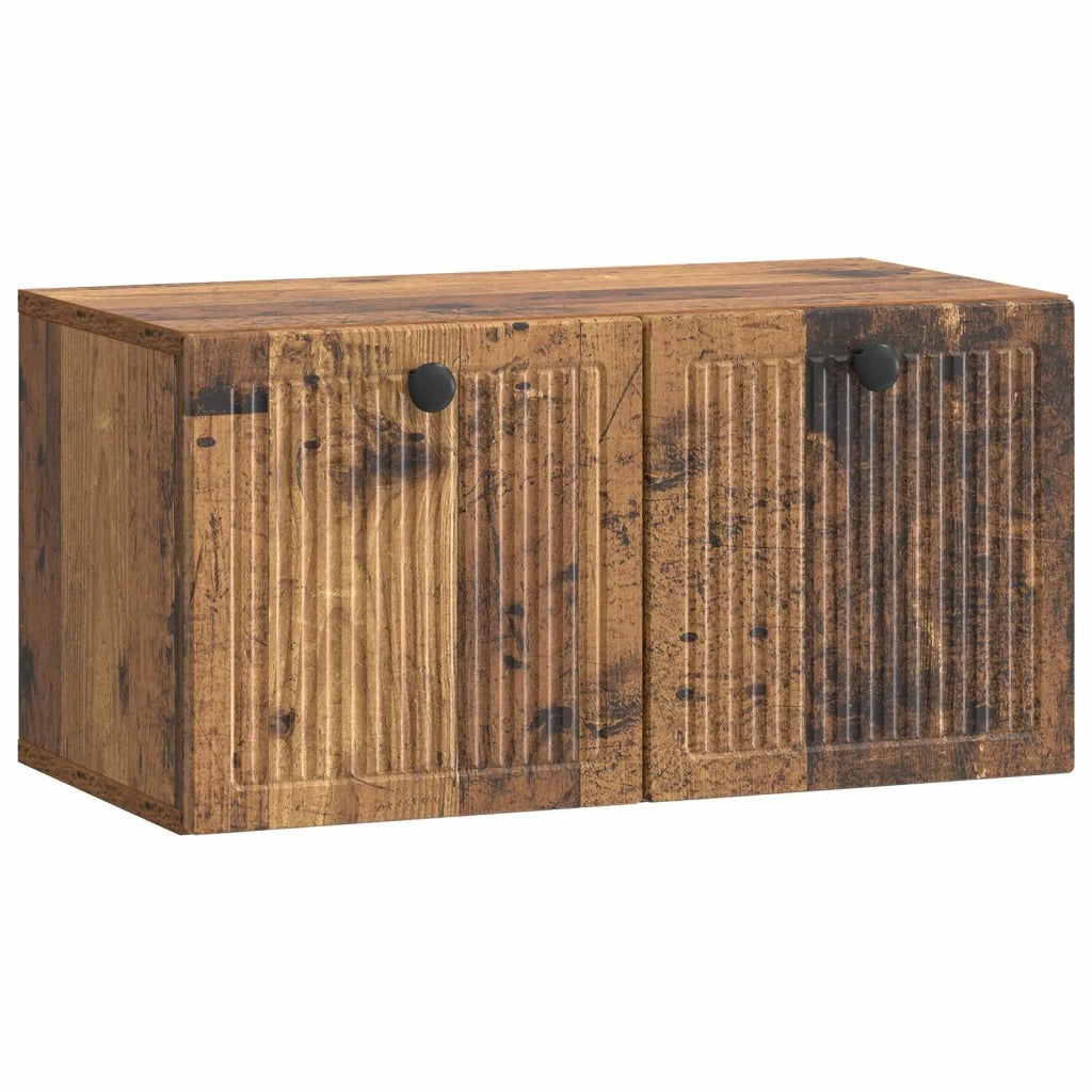 Mobile Porta TV da Muro Legno antico 59,5 x 31 x 30 cm 898033