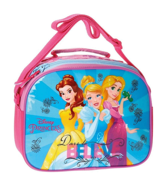 Beauty Case Da Viaggio Principesse Disney Cestino Scuola 25 Cm Con Tracolla         