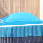 Cuscino invernale per piscina Blu 380 x 180 x 140 cm PVC 42024534