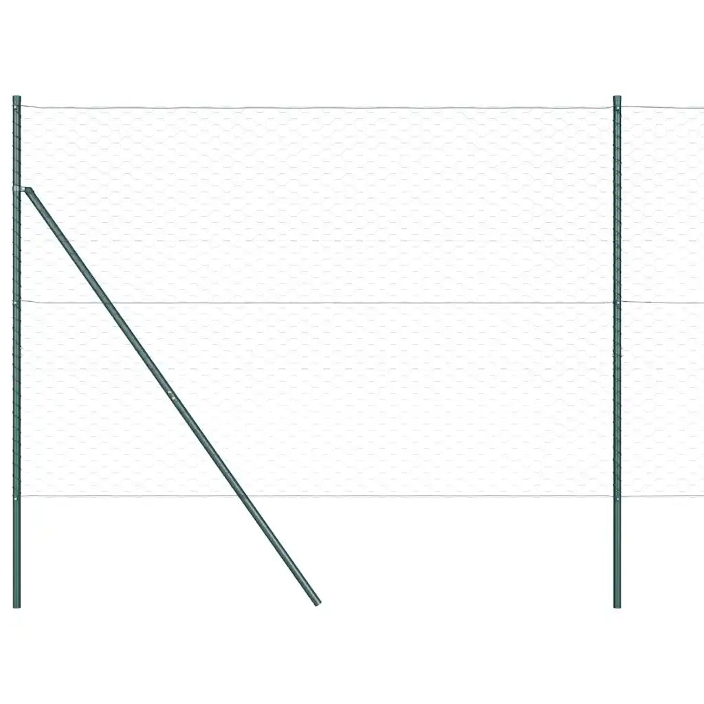 Palo della recinzione Verde 100 x 1,5 m (rete da 50 mm)
