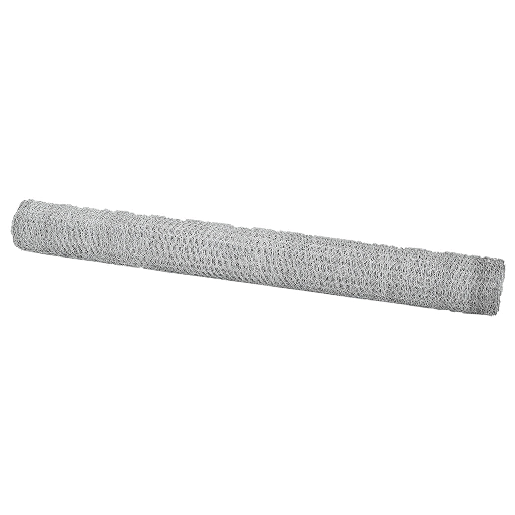 Recinzione Esagonale 1.5x50 m Acciaio Galvanizzato