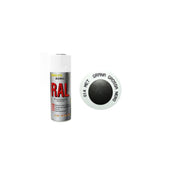 Bomboletta spray metallizzato a grana grossa 400 ml nero grigio NERO