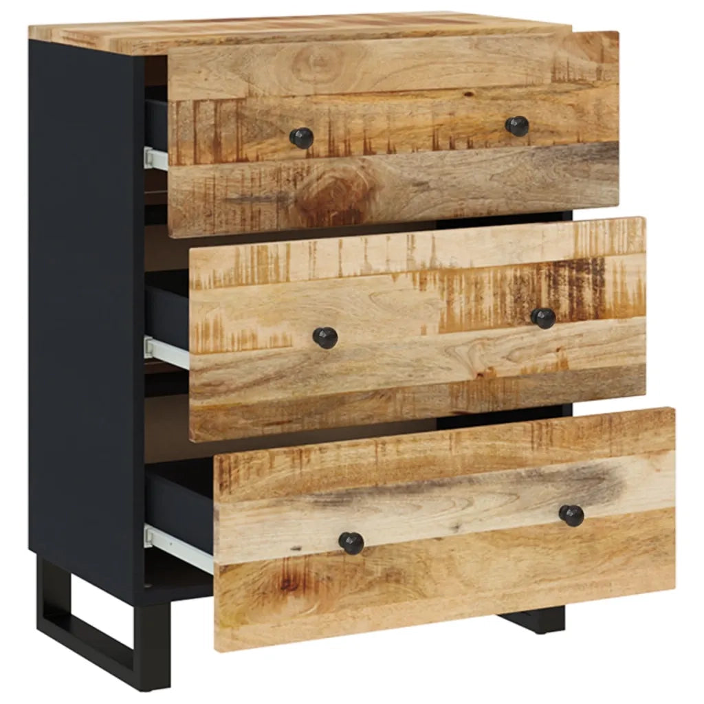 Credenza 60x33x75 cm in Legno Massello di Mango cod mxl 8899