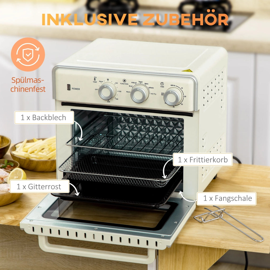 Forno Mini 5 in 1 ¨C zephmum ¨C 20L 1400W 60 Min Timer