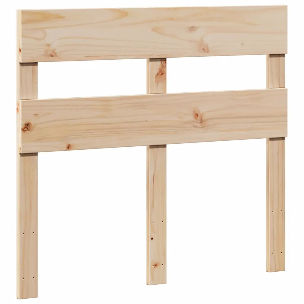 Letto senza Materasso-Struttura Letto 90x200 cm in Legno Massello di Pino 338979