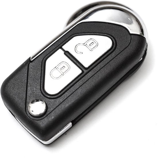 Accessorio Auto per Citroen C3/DS3 - 3 Tasti - Antifurto - Chiave a Cerniera - Supporto Chiave - Accessorio di Ricambio
