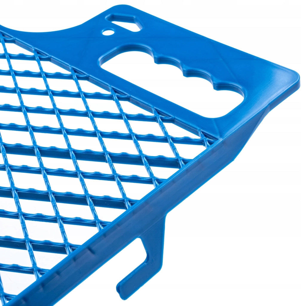Griglia per pittura grande KADAX 280x390 mm per rullo da 25 cm, 3 pezzi con supporto per secchio