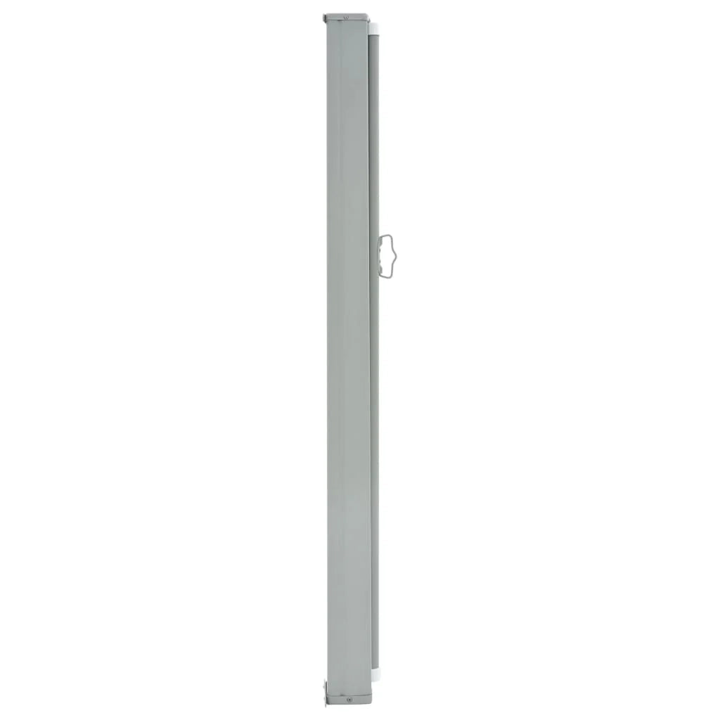 Tenda da sole laterale retrattile/schermo privacy per patio giardino terrazza balcone 160 x 300 cm grigio 02_0007274