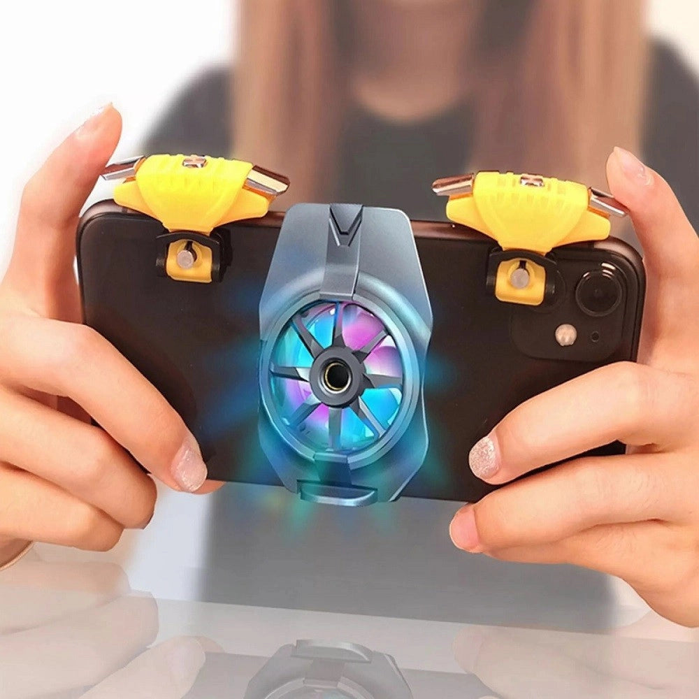 Trade Shop - Radiatore Di Raffreddamento Veloce Facile Del Telefono Cellulare Ventola Q-cl9 -