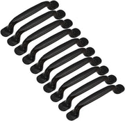 Maniglie per porta - 10 pezzi - Nero - a forma di arco