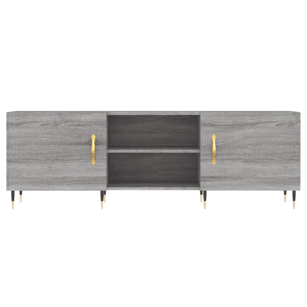 vidaXL Mobile Porta TV Grigio Sonoma 150x30x50 cm in Legno Multistrato