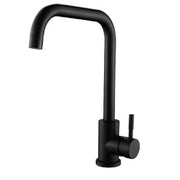 Trade Shop - Rubinetto Nero Miscelatore Per Lavello Da Cucina Satinato A Foro Singolo 79828 -