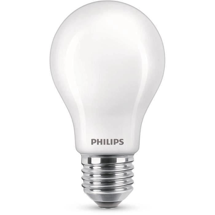 Lampadina LED Philips Equivalente 75W E27 Bianco freddo non dimmerabile, vetro, set di 2