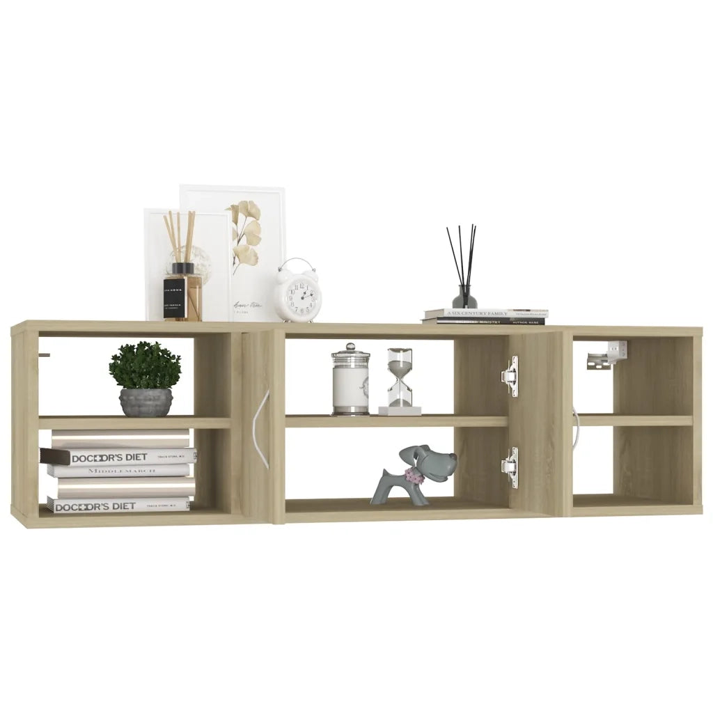 Scaffale a Parete Rovere Sonoma 102x30x29 cm in Truciolato cod mxl 33050