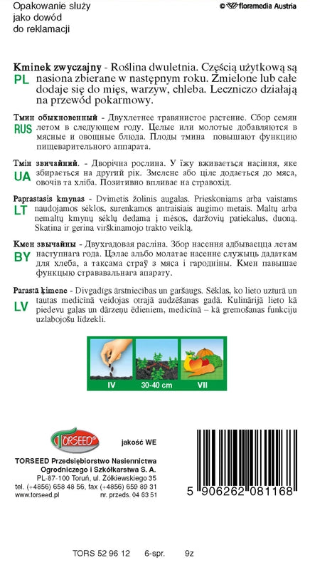 Cumino Carum carvi 2g