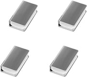 Set di Chiusura Magnetica per Porte in Vetro da 3 a 5 mm, 4 pezzi