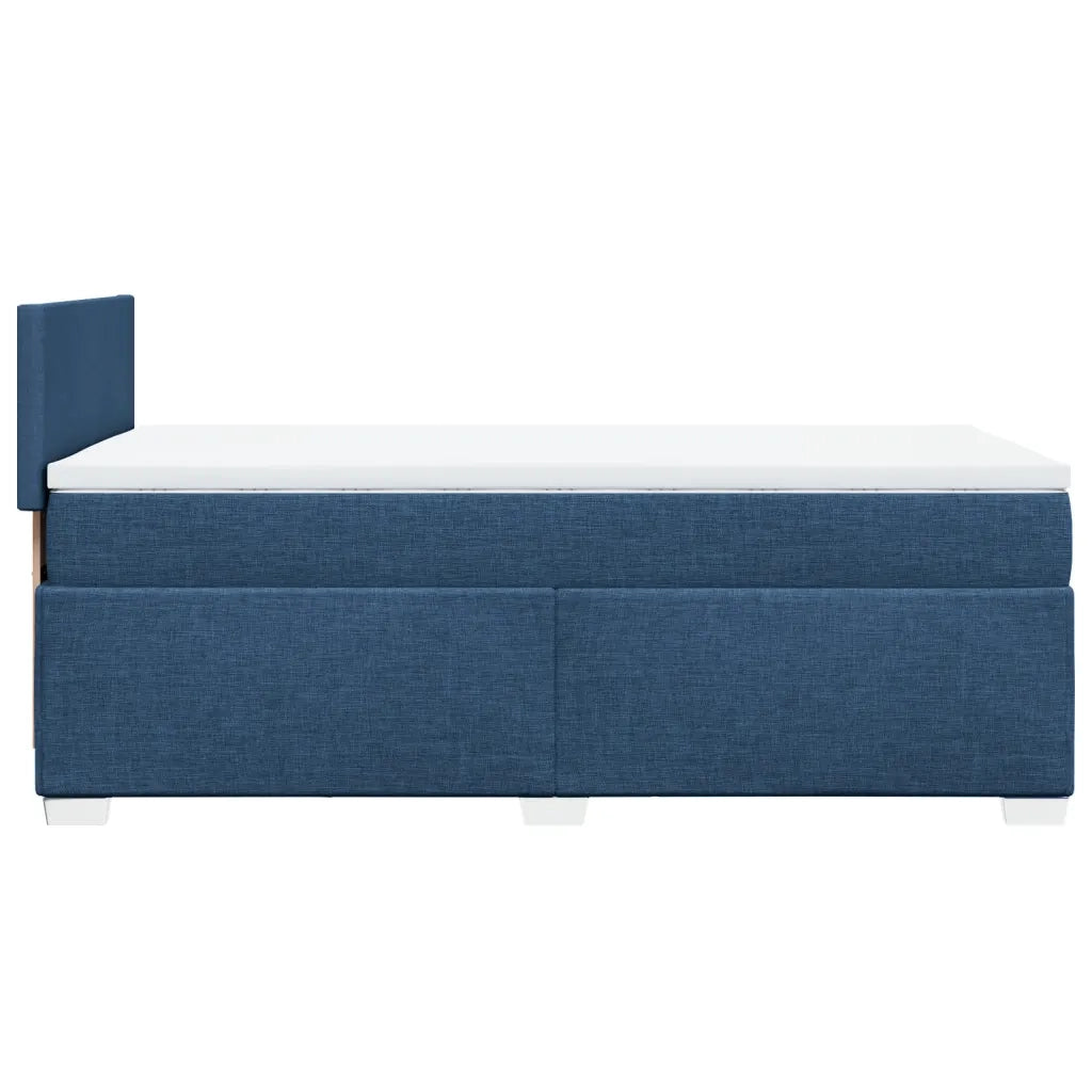 Giroletto a Molle con Materasso Blu 80x200 cm inTessuto 3285714