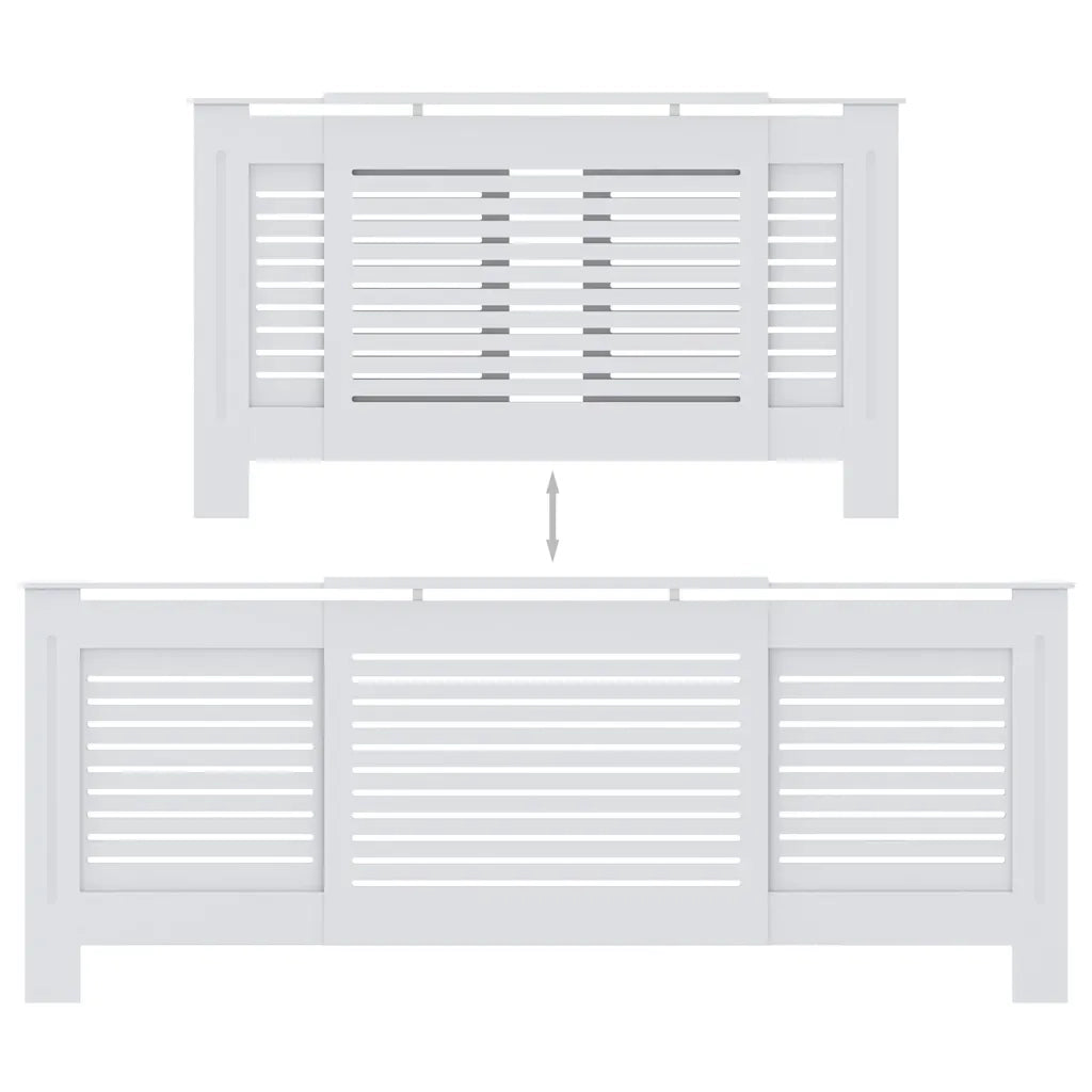 Copertura per Radiatore Bianca in MDF 205 cm CFW5679165