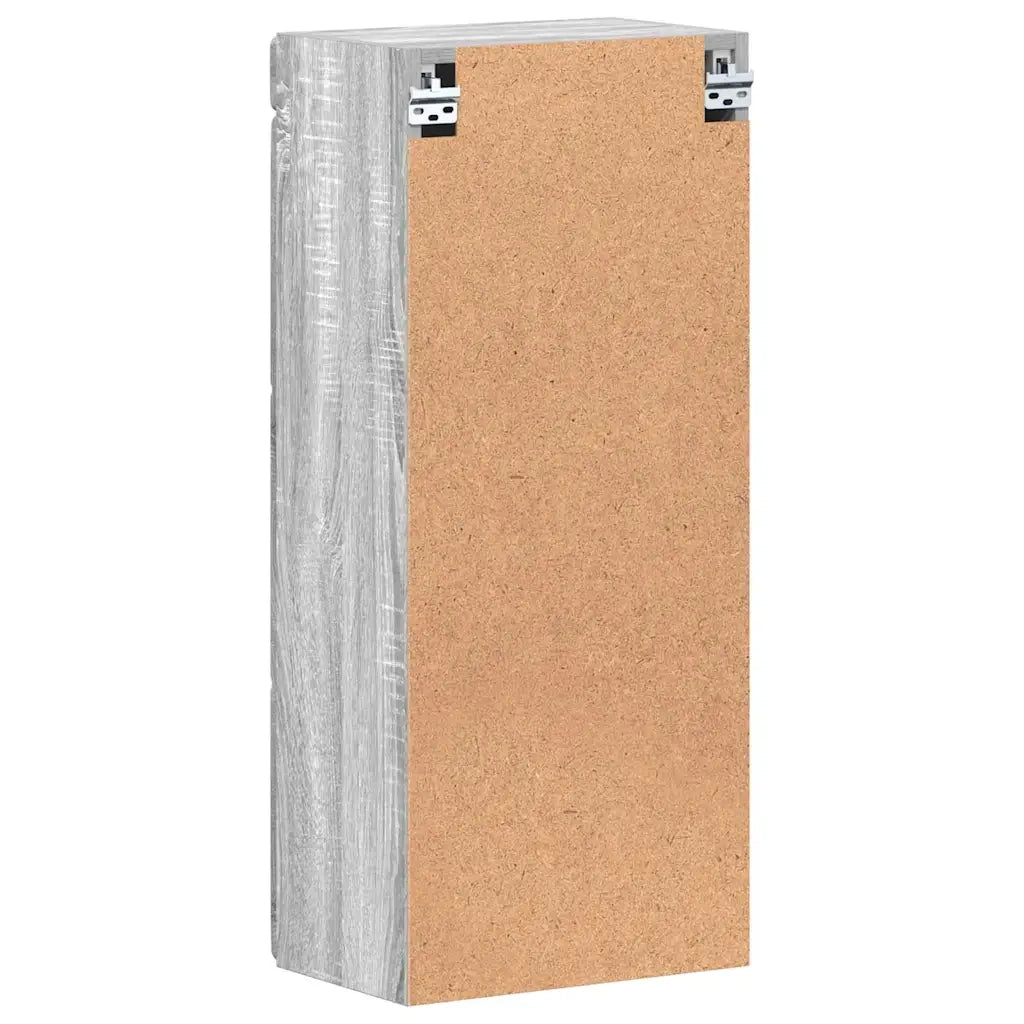 Armadio da bagno a muro TULUM Grigio Sonoma 37 x 24,5 x 86 cm