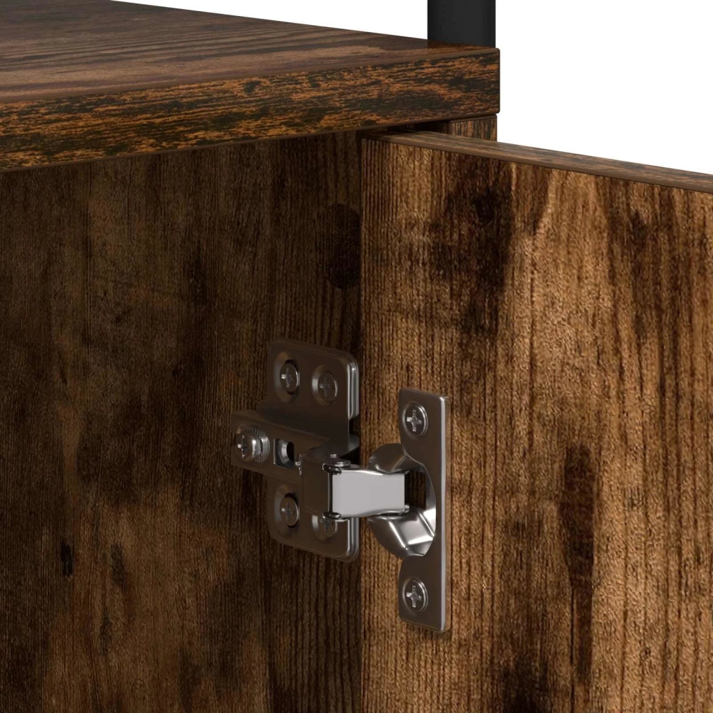Armadio da Notte Rovere Fumo 35 x 36,5 x 61 cm 8007651