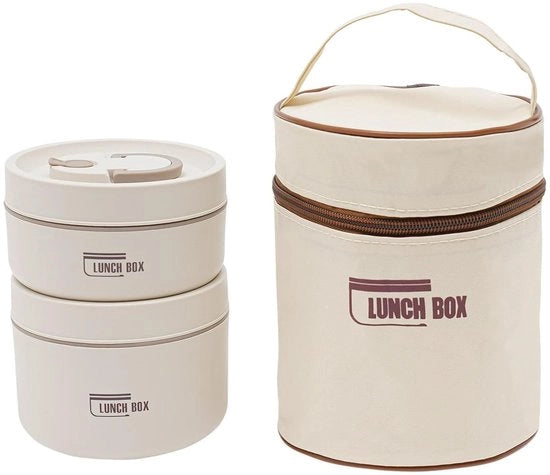Lunchbox termico in acciaio inossidabile, contenitore termico per alimenti con sacchetto termico e posate, contenitore termico impermeabile per alimenti, contenitore per alimenti per bambini e adulti, 440 ml e 600 ml (3)