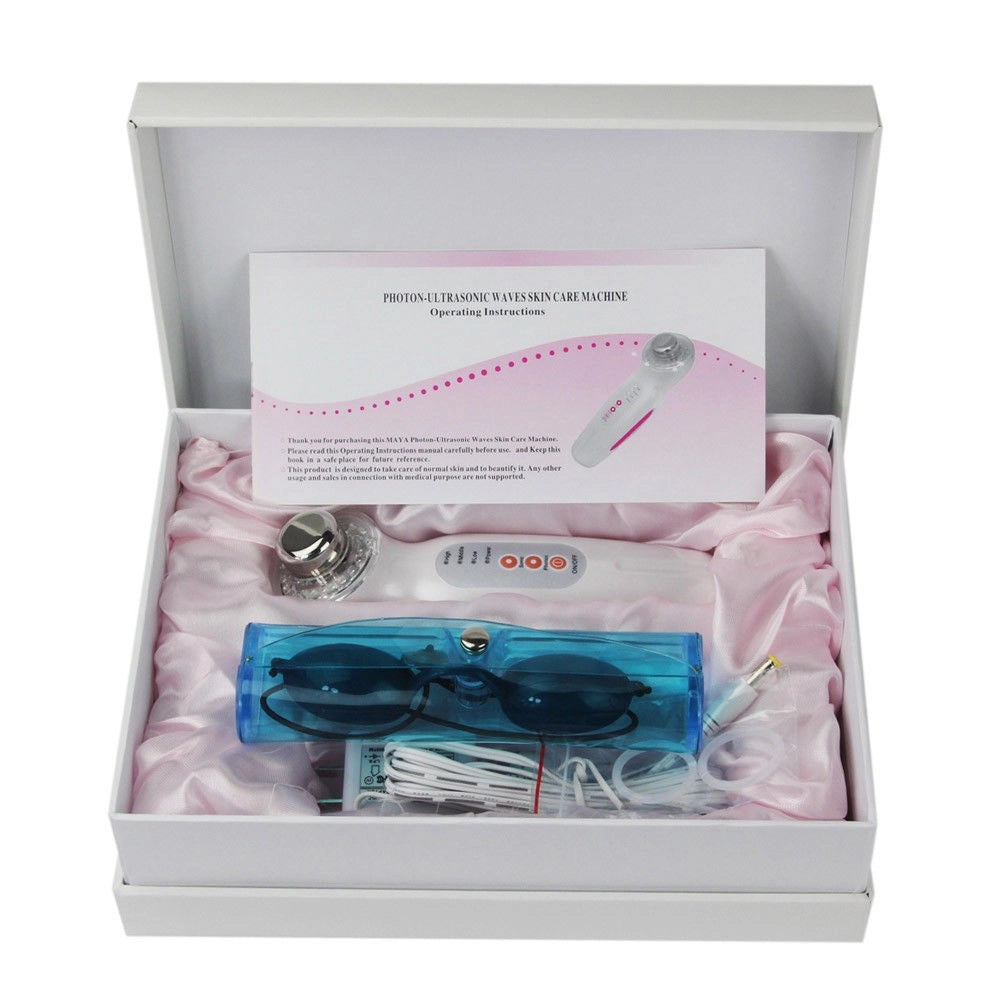 Trade Shop - Dispositivo Kit Trattamento Anti Rughe Ultrasuoni Pulizia Ringiovamento Viso -