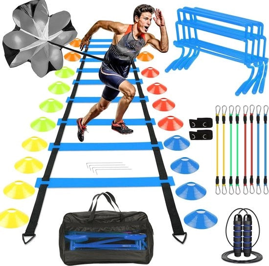 Set di allenamento calcio - YGORTECH con accessori aggiuntivi Materiale di allenamento calcio