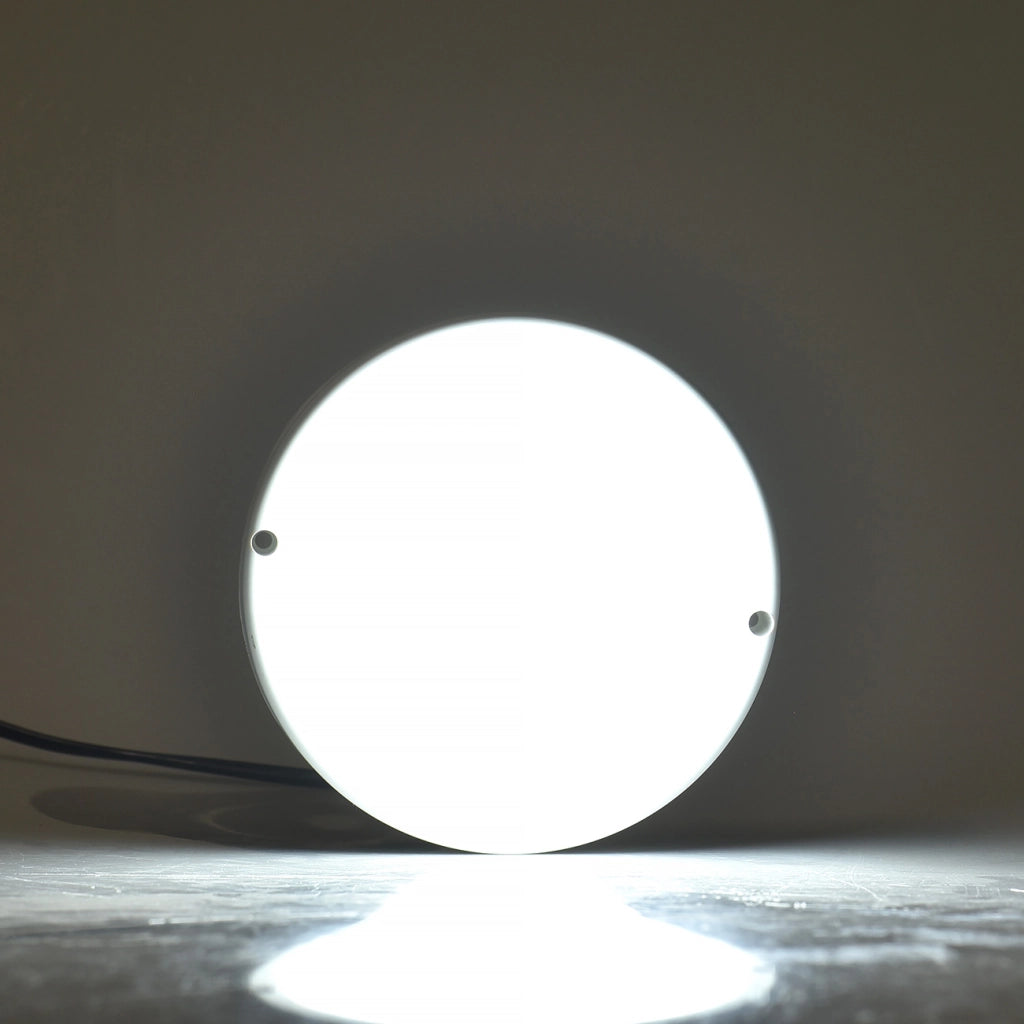 APPLIQUE LAMPADA LED DA PARETE TONDA CON SENSORE DI MOVIMENTO 9W LUCE FREDDA 6500K° IP56 - ILLUMINAZIONE RISPARMIO ENERGETICO