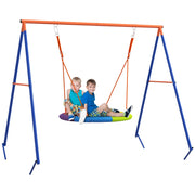 Altalena Nido Bambini Giardino ¨C zephmum ¨C Metallo Multicolore 196x172x180cm