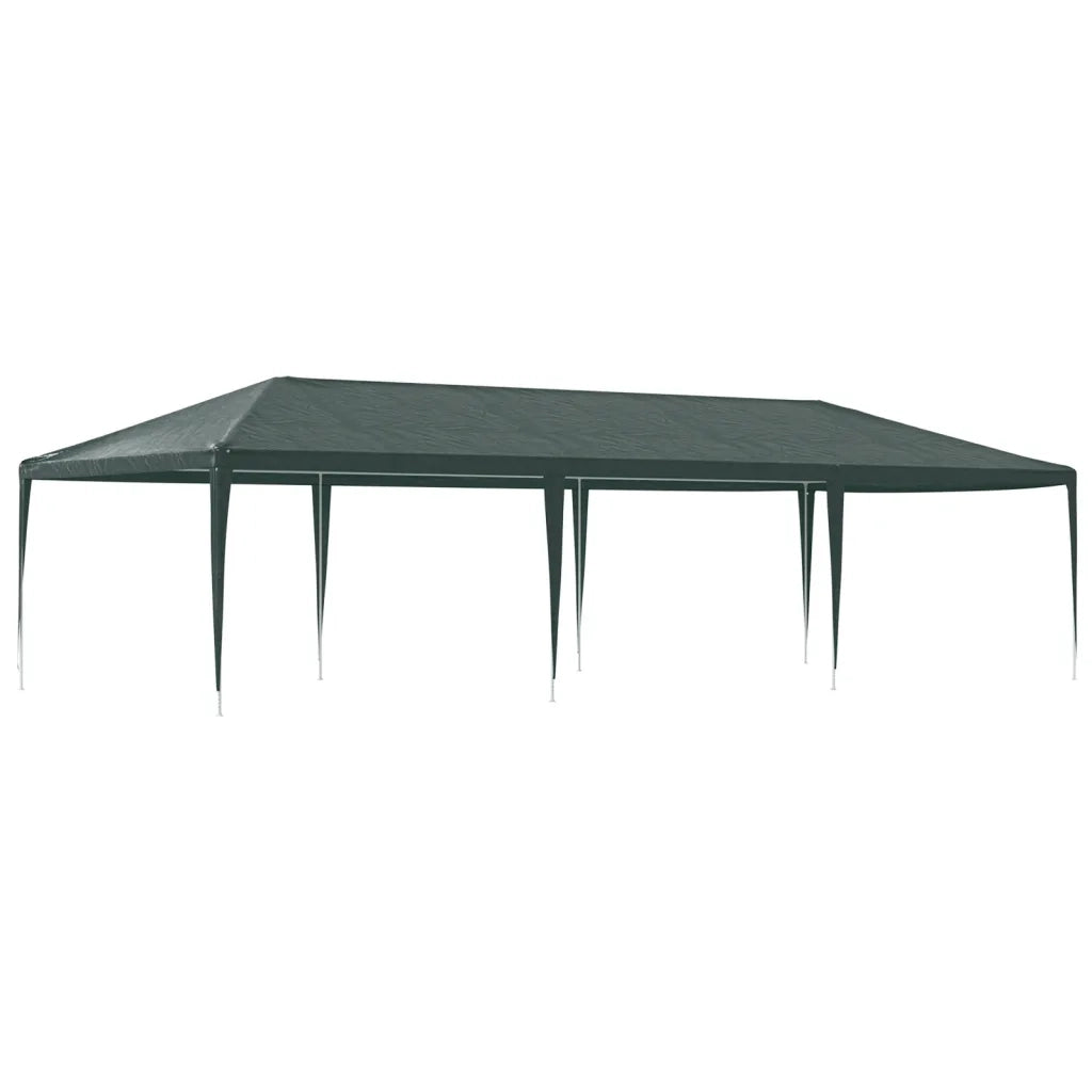Gazebo Professionale 4x9 m Verde 90 g/mÂ²