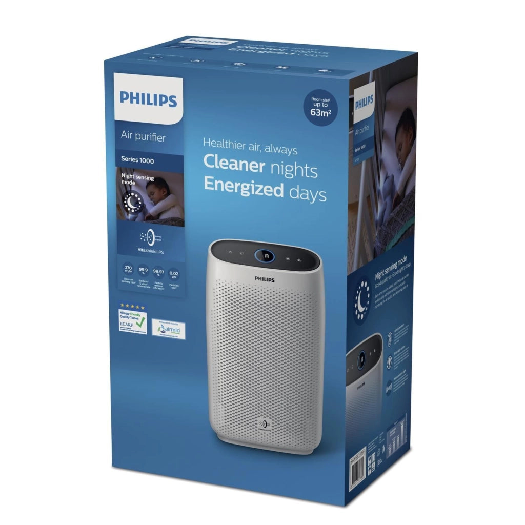 Philips Serie 1000 Purifica stanze fino a 63 m² Purificatore d'aria AC1215/10