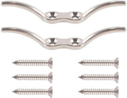 Fissi per lenza - 2-pack 152 mm-/6 pollici - Zinco - Corda - Ospita - Appeso - Zavora - Adatto per asciugatrice