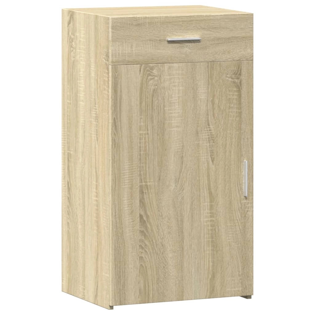 Buffet credenza cassettiera armadio mobile contenitore organizer cucina soggiorno rovere Sonoma 50 x 42,5 x 93 cm legno ingegnerizzato marrone 02_0031576