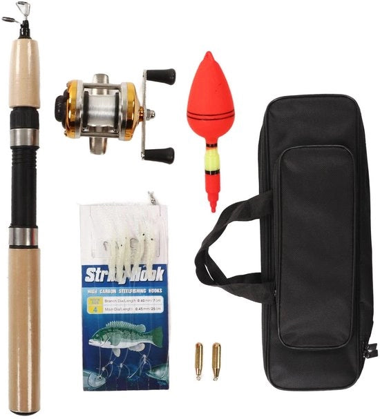 Set di Pescaggio con Igeggi - Ulteralitezza - Pescaggio su Ghiaccio - Igeggi - Molinetto - Vettore - Borsa Portatile - Set di Pescaggio Portatile