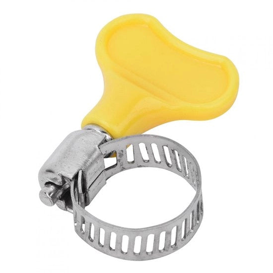 Kit di clip per tubi in acciaio inossidabile 10 pezzi - maniglia in plastica - regolabile - resistente alla corrosione - duraturo - clip per tubi