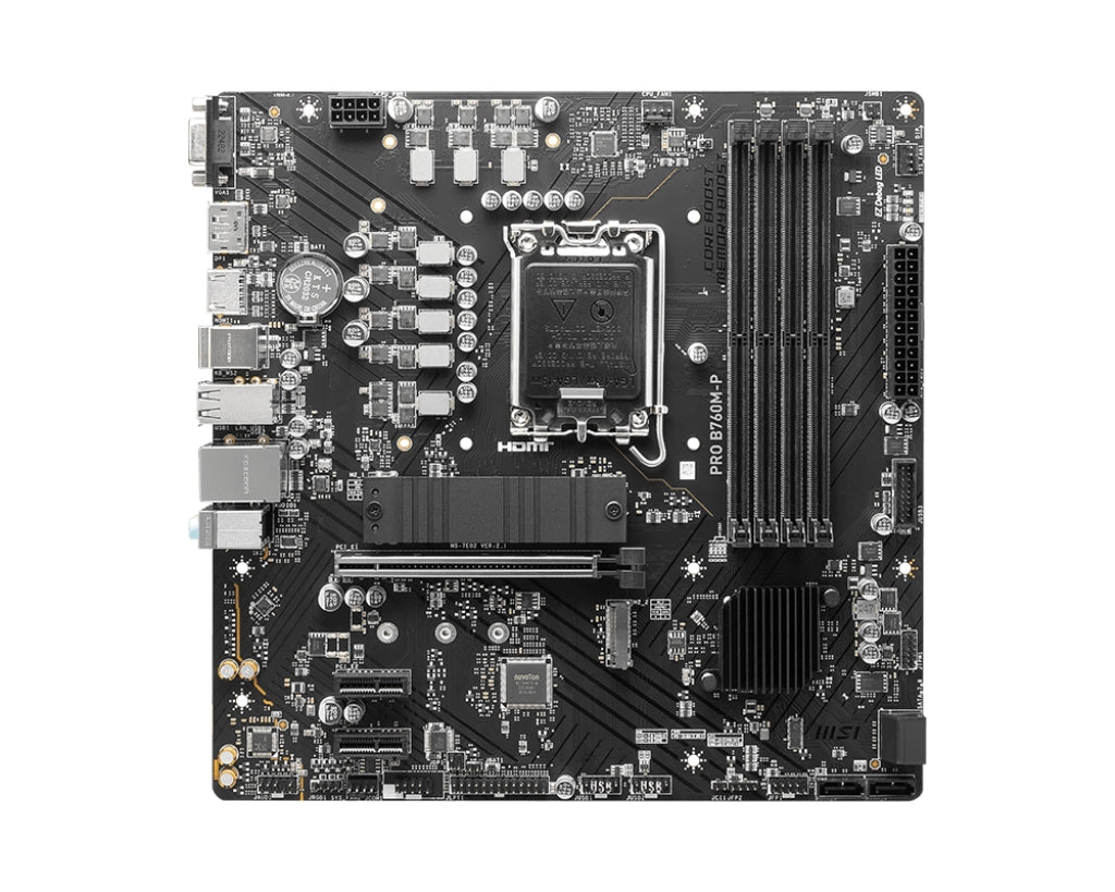 Msi pro b760m-p scheda madre intel b760 lga 1700 micro atx - 911-7E02-009