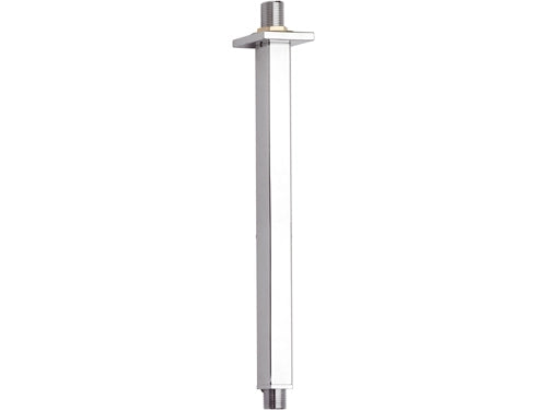 Braccio doccia da soffitto quadrato 10 cm