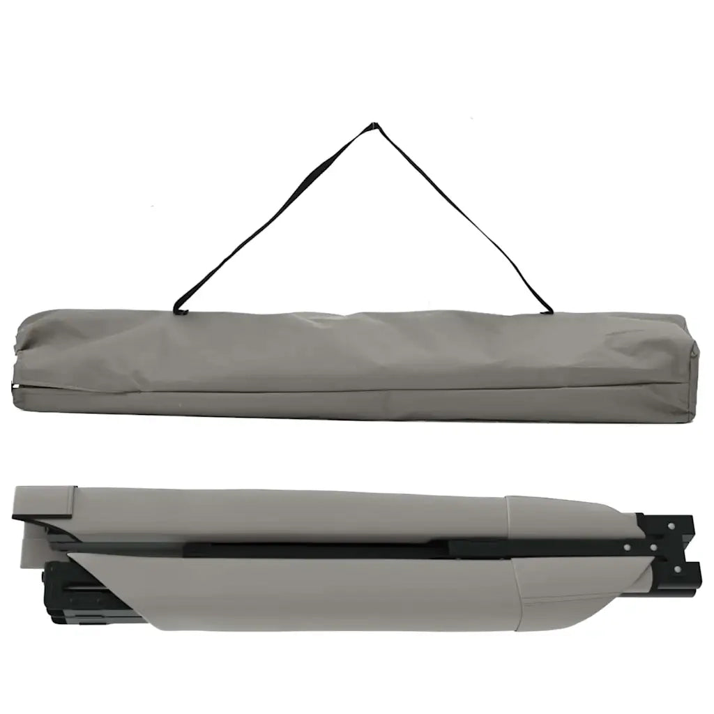Letto da campeggio pieghevole 2 pz Grigio 210 x 80 x 46 cm CFW8446471