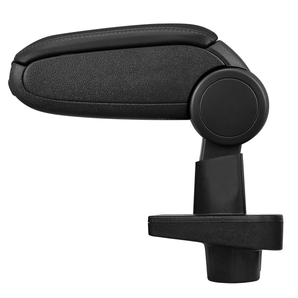 Bracciolo centrale per Renault Clio IV (Tipo X98) con vano imbottito in pelle-sintetico nero con cuciture nere 03_0000643