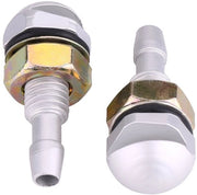 Aspiratore di acqua per giardino 2 pezzi - Aspiratore universale - Lega di alluminio - Resistente alla corrosione - Leggero - Facile da installare - Testa di aspirazione