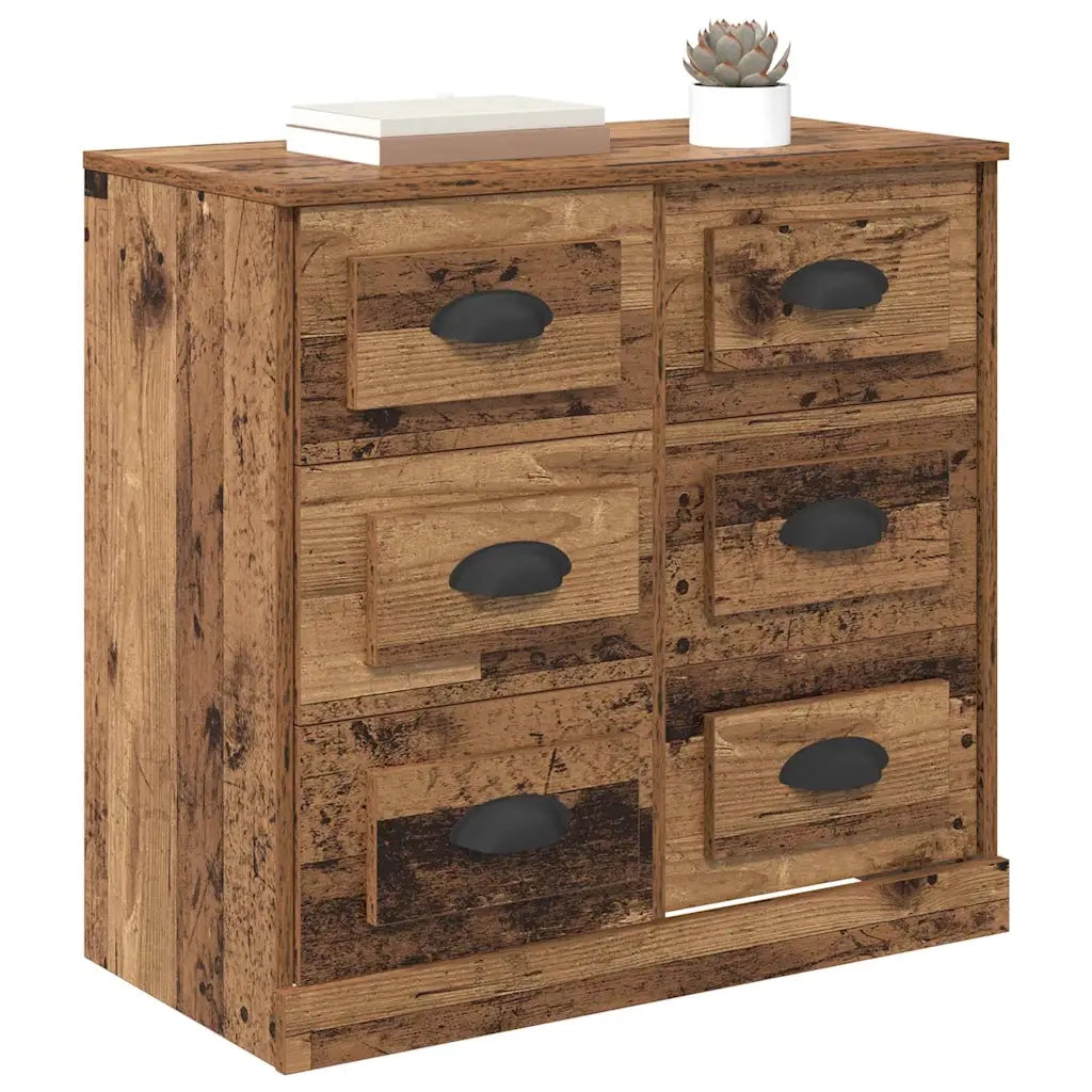Credenza-Buffet-Armadio da cucina Legno vecchio 70 x 35,5 x 67,5 cm Legno multistrato 816003